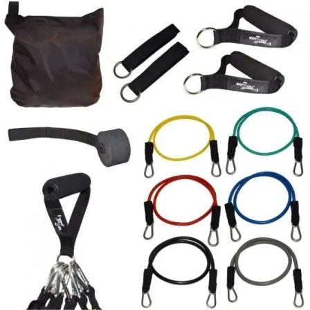 profesionalus-gumu-komplektas Profesionalus šešių skirtingų tamprumų gumų komplektas