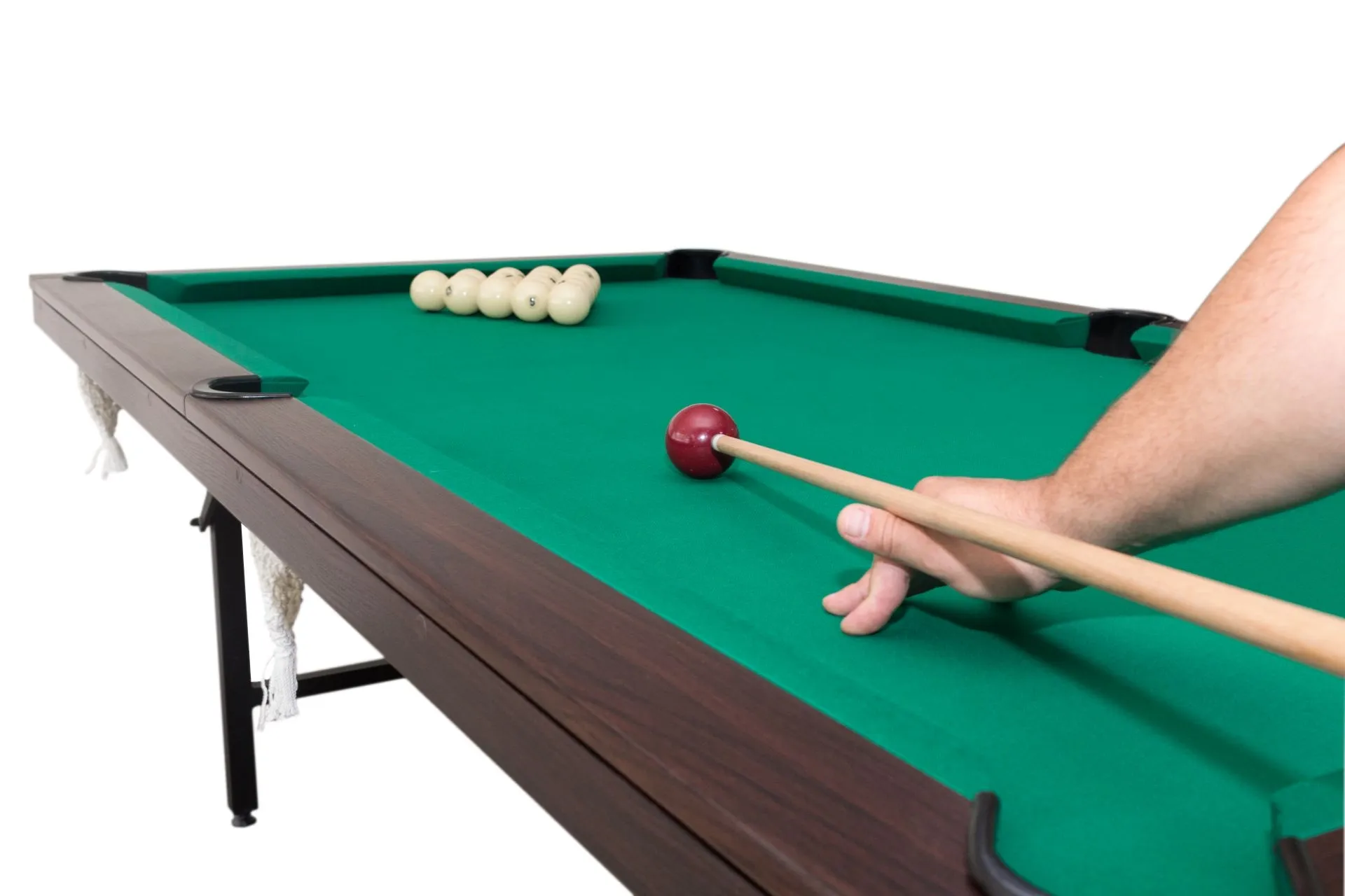 pulo_biliardo_stalas_folden_billiard_pool_table_3 Rusiško biliardo stalas Folden 5' pėdų (190x110cm) žalias audinys, su komplektacija