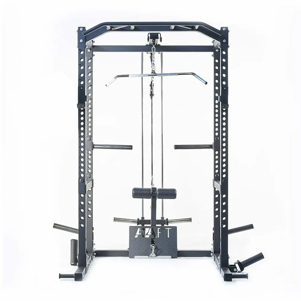 r_mas_azafit Azafit Power Rack (H Rack + Accessories + Lat Pulldown and Low Row)