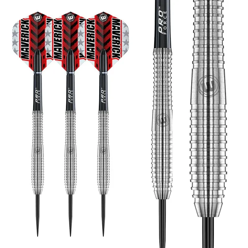 Smiginio strėlytės Winmau Maverick 80% Steel Tip 21 g