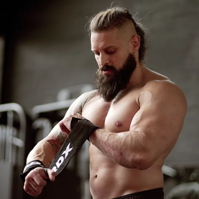 Riešiniai diržai RDX W2 POWERLIFTING