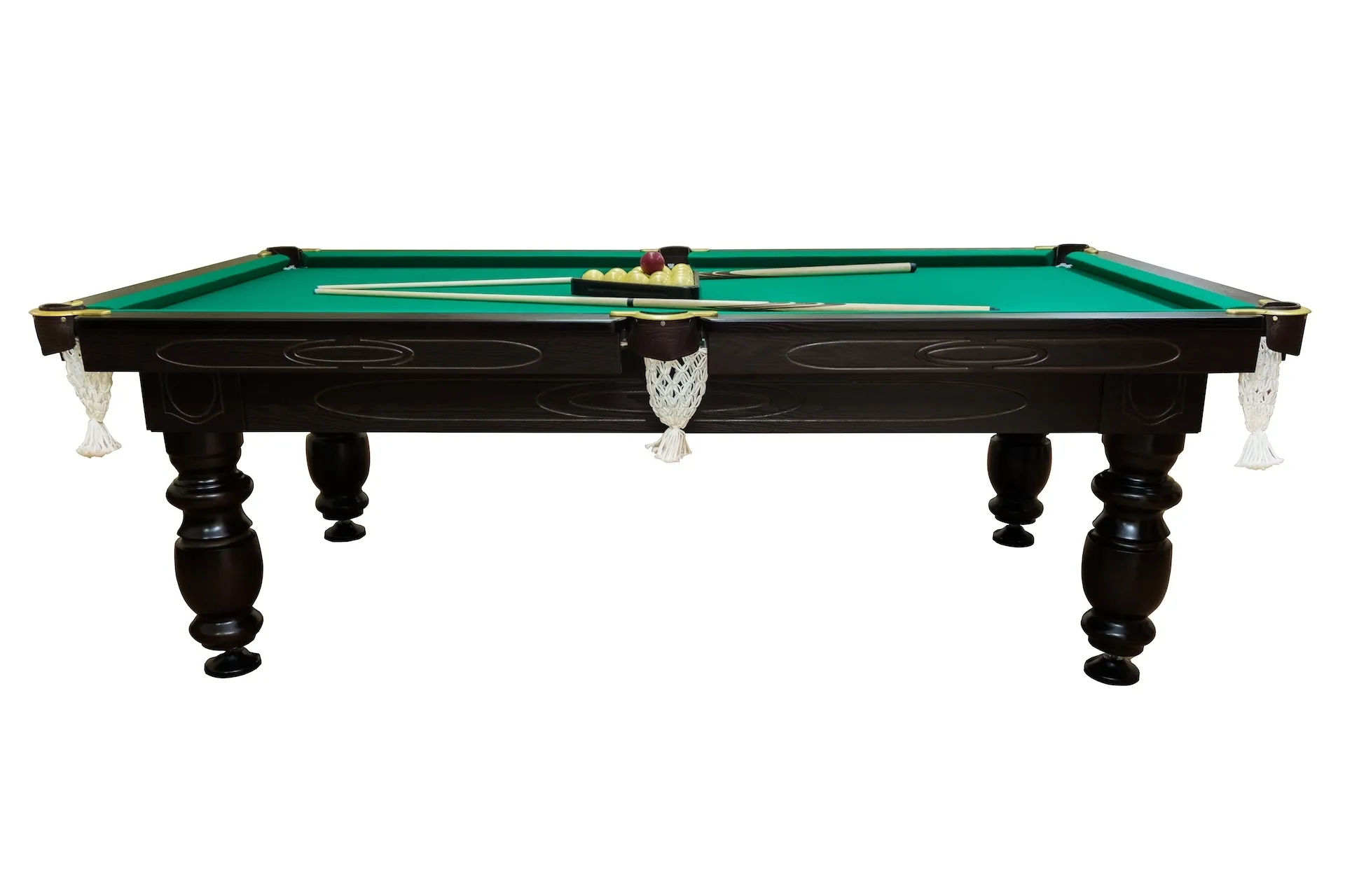rusisko__biliardo_stalas_elegant_russian_pyramid_billiard_table_3_1 Rusiško biliardo stalas Elegant 7' pėdų (230x130cm), akmens plokštė, žalias audinys, su komplektacija