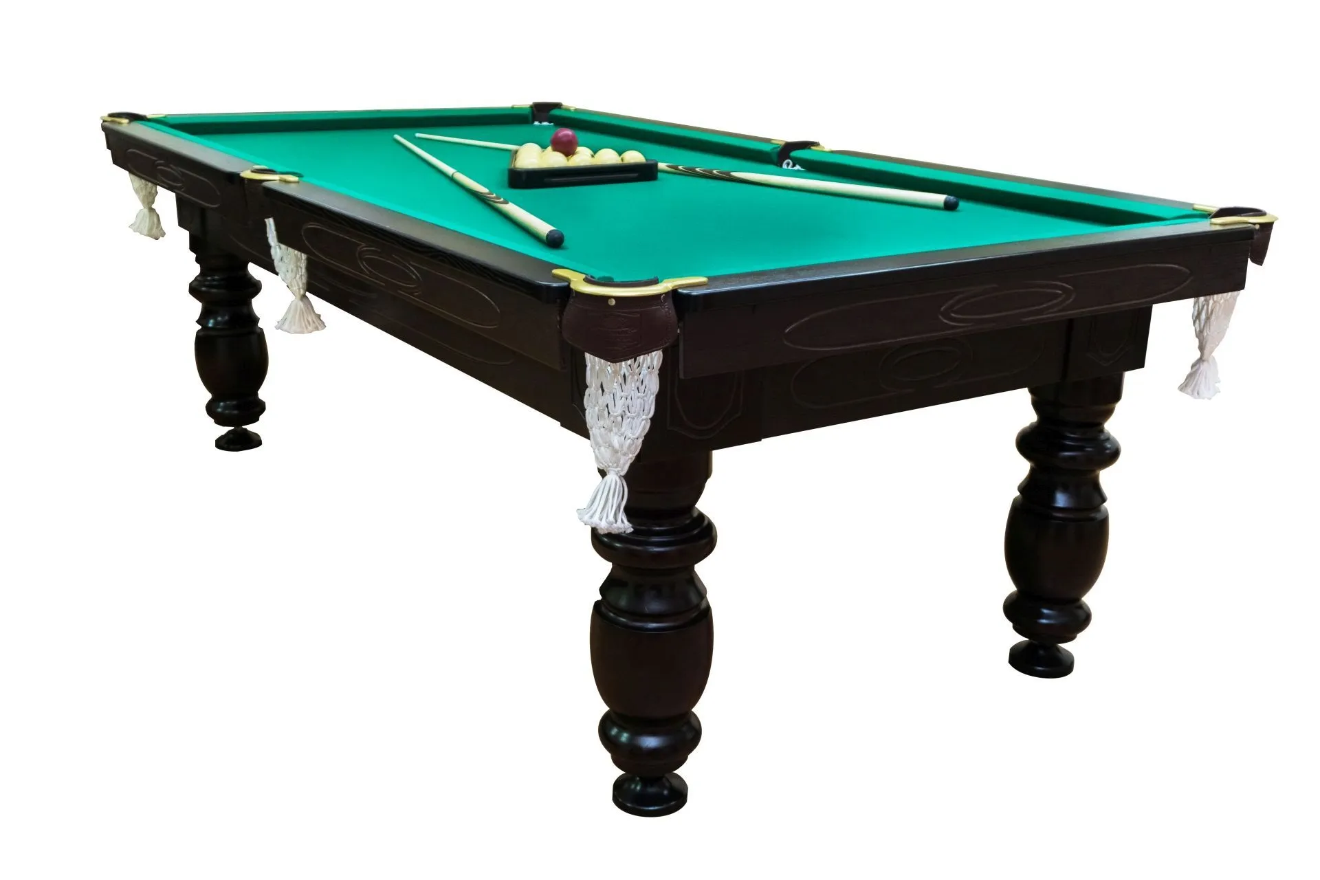 rusisko_biliardo_stalas_elegant_russian_pyramid_billiard_table_1_1_1 Rusiško biliardo stalas Elegant 7' pėdų (230x130cm) žalias audinys, su komplektacija