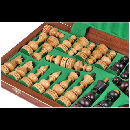 Šachmatai Debiut 500x250x60mm, karalius 120mm