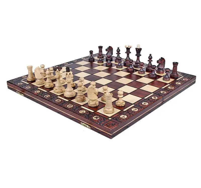 Šachmatai SENATOR 420x210x50 mm, Karalius  85 mm