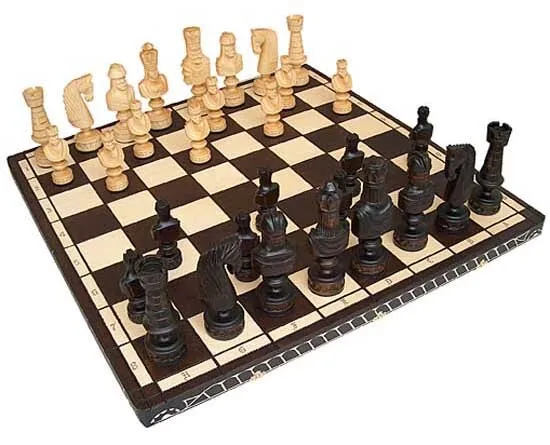 sachmatu_lenta_sachmatai_cezaris Šachmatai Cezar Small 600x300x70mm, karalius 140mm