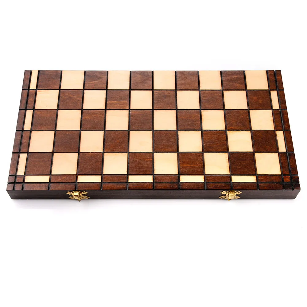 Medinės šaškės (šimtalangės) 40x40cm