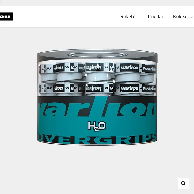 Padelio rakečių overgripas Varlion H2O - White