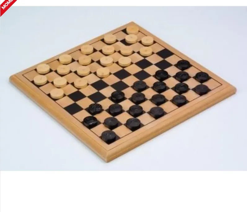Šaškės Wooden Checker (šimtalangės)