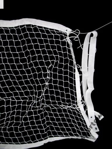 Lauko teniso tinklas PE2mm (baltas su trosu)