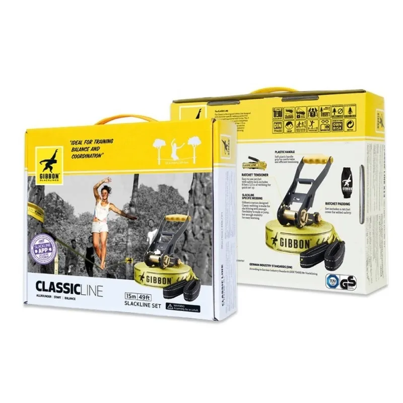 slackline_gibbon_classic_line_15m_5cm_3 Balansinė juosta Gibbon® Slackline Classic 15m 50mm