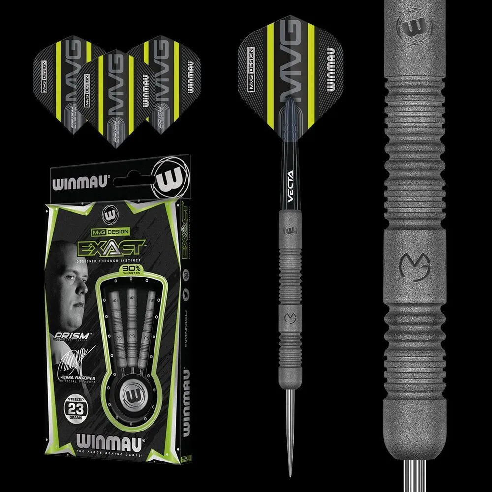 Smiginio strėlytės Winmau MVG Exact 90% Tungsten alloy -25g