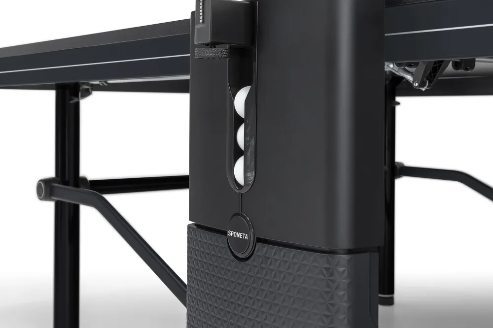 Stalo teniso stalas Sponeta DESIGN-Line Black Edition 22mm Indoor