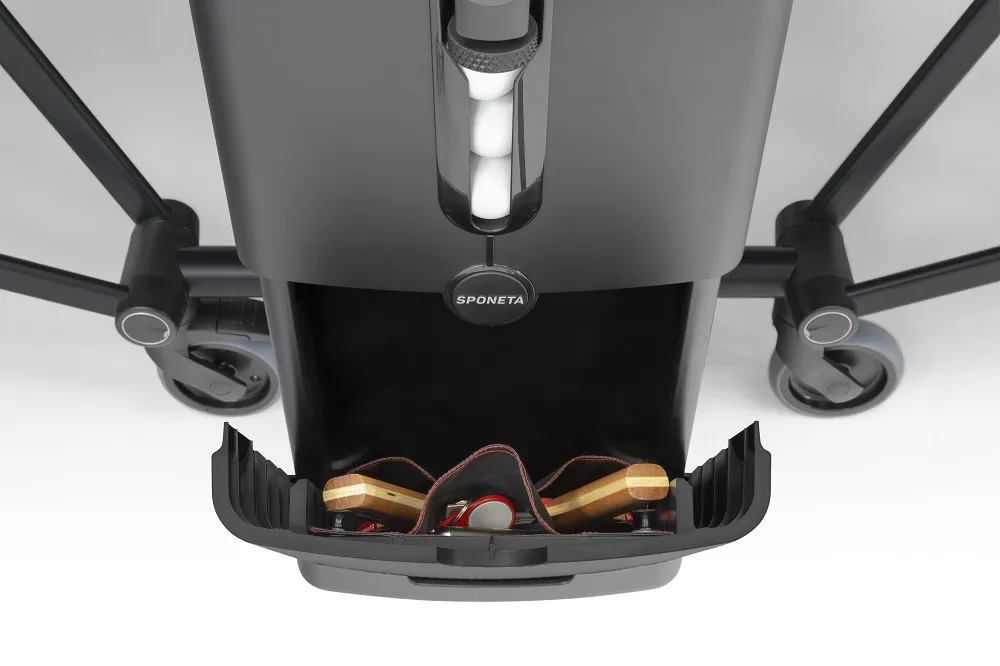 Stalo teniso stalas Sponeta DESIGN-Line Black Edition 22mm Indoor