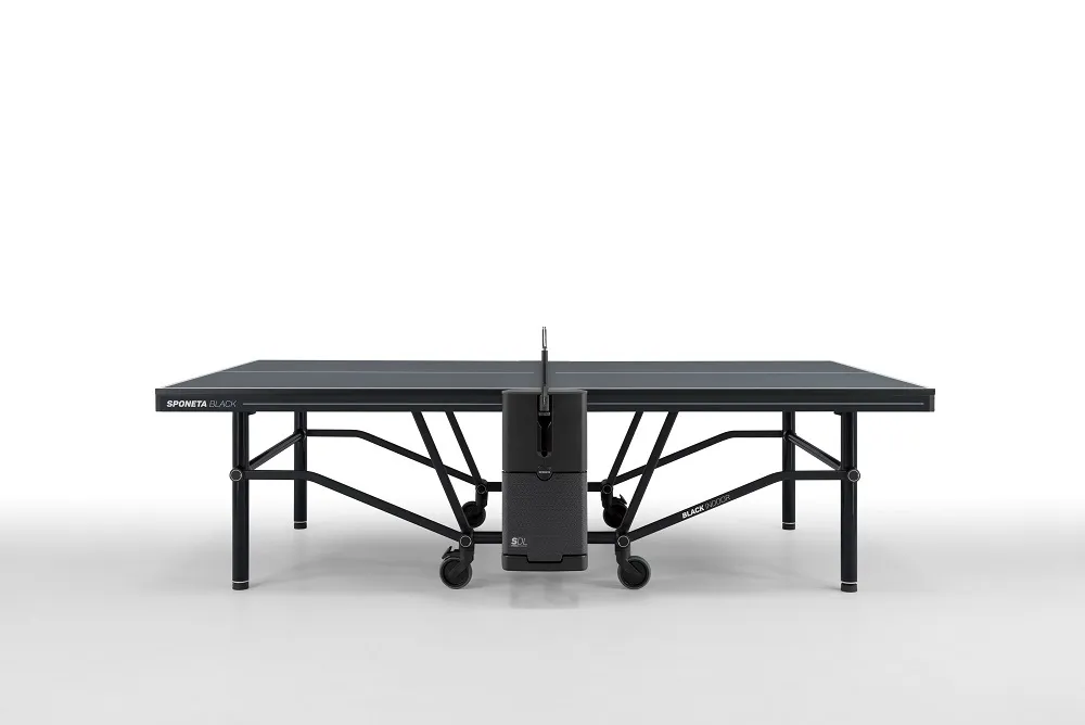 Stalo teniso stalas Sponeta DESIGN-Line Black Edition 22mm Indoor