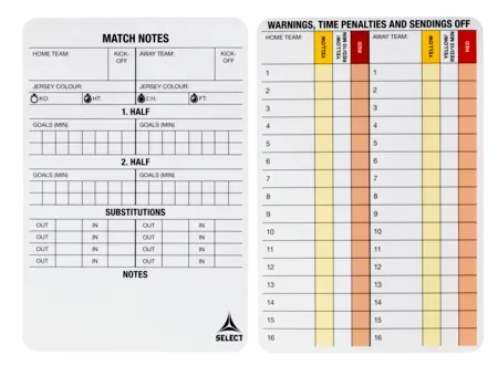 SELECT Teisėjo kortelių rinkinys