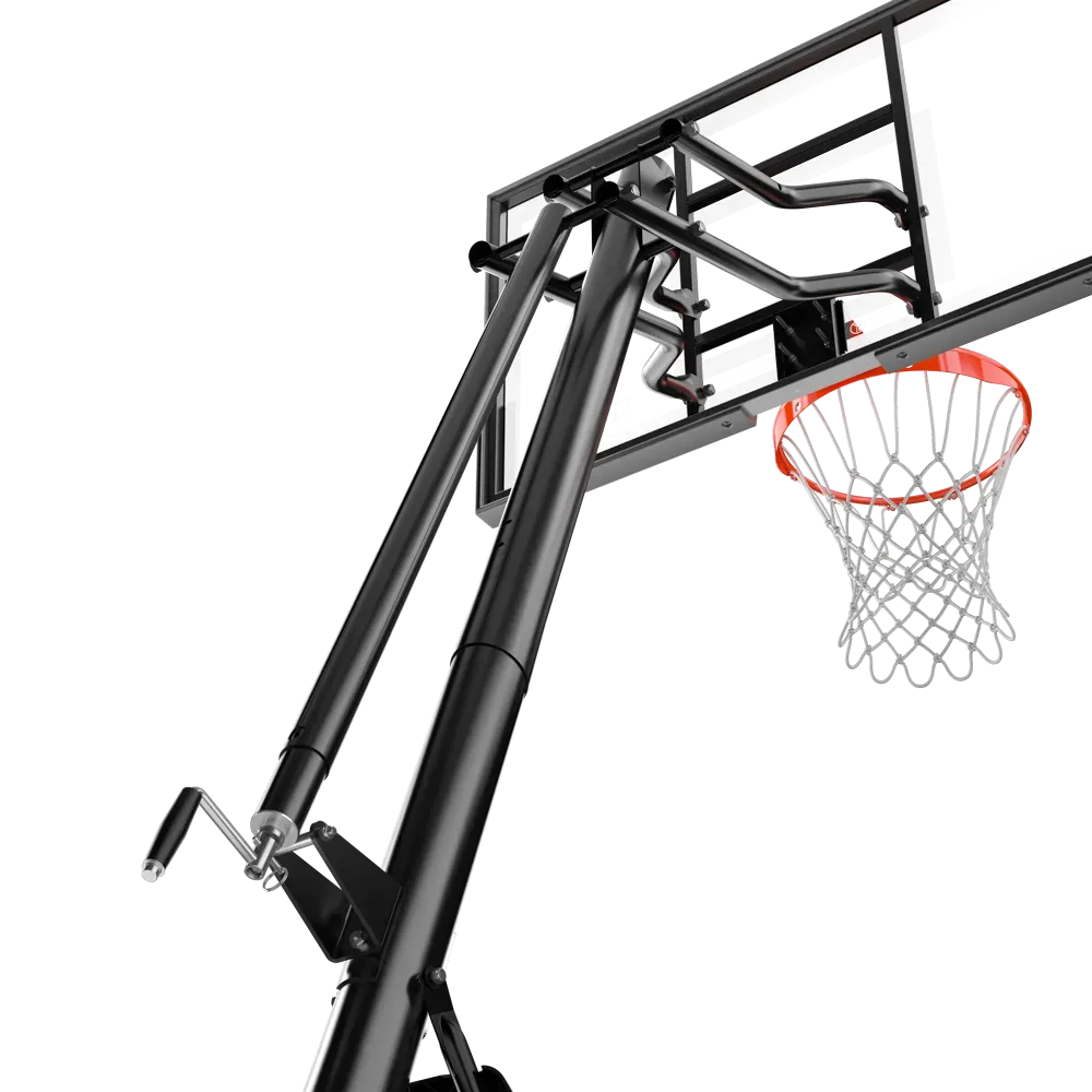 KREPŠINIO STOVAS SPALDING ULTIMATE HYBRID GLASS 54”