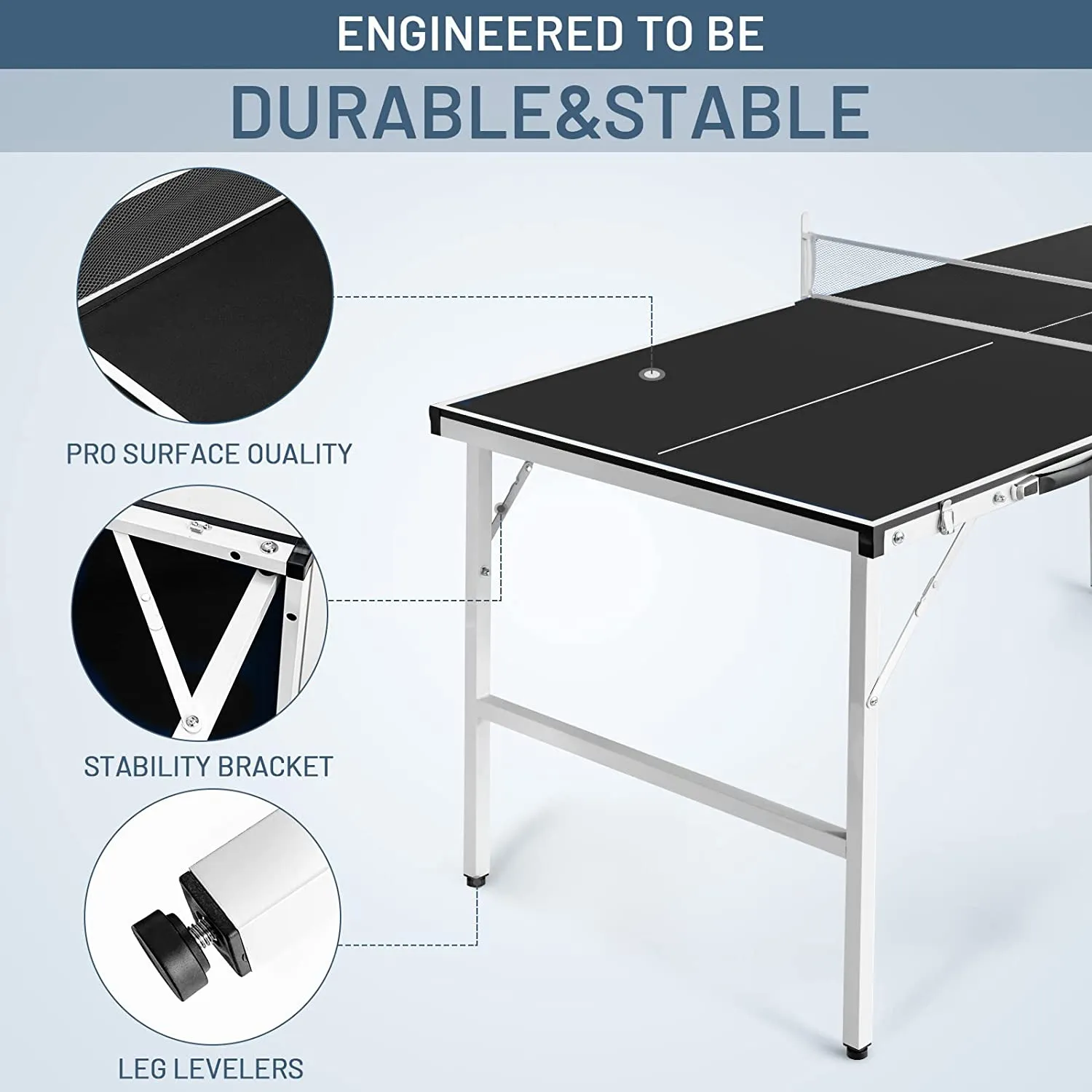 Stalo teniso stalas Bilaro Midi