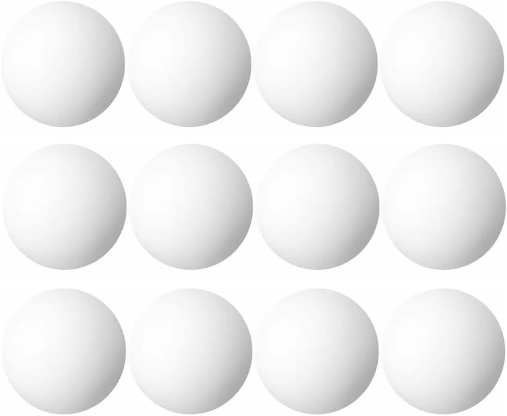 Stalo teniso stalo kamuoliukai Bilaro Match 40+ balti (12vnt.pak.)