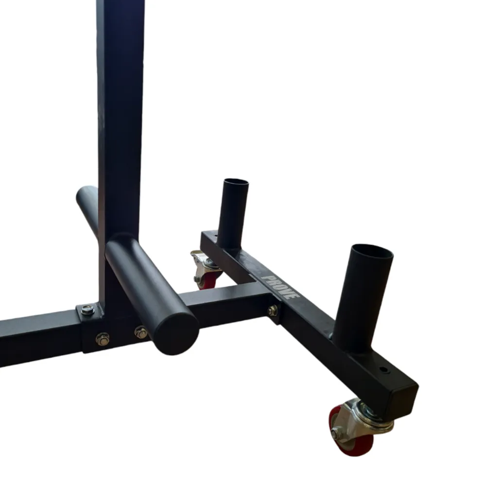 Vertikalus svorių stovas su ratukais Prove 66x61x127cm