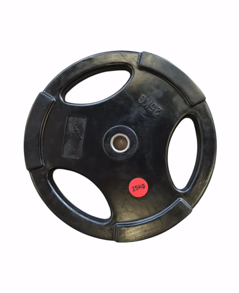 Guma trauktas svoris Prove 31mm 25kg (su nerūdijančio plieno įvore)