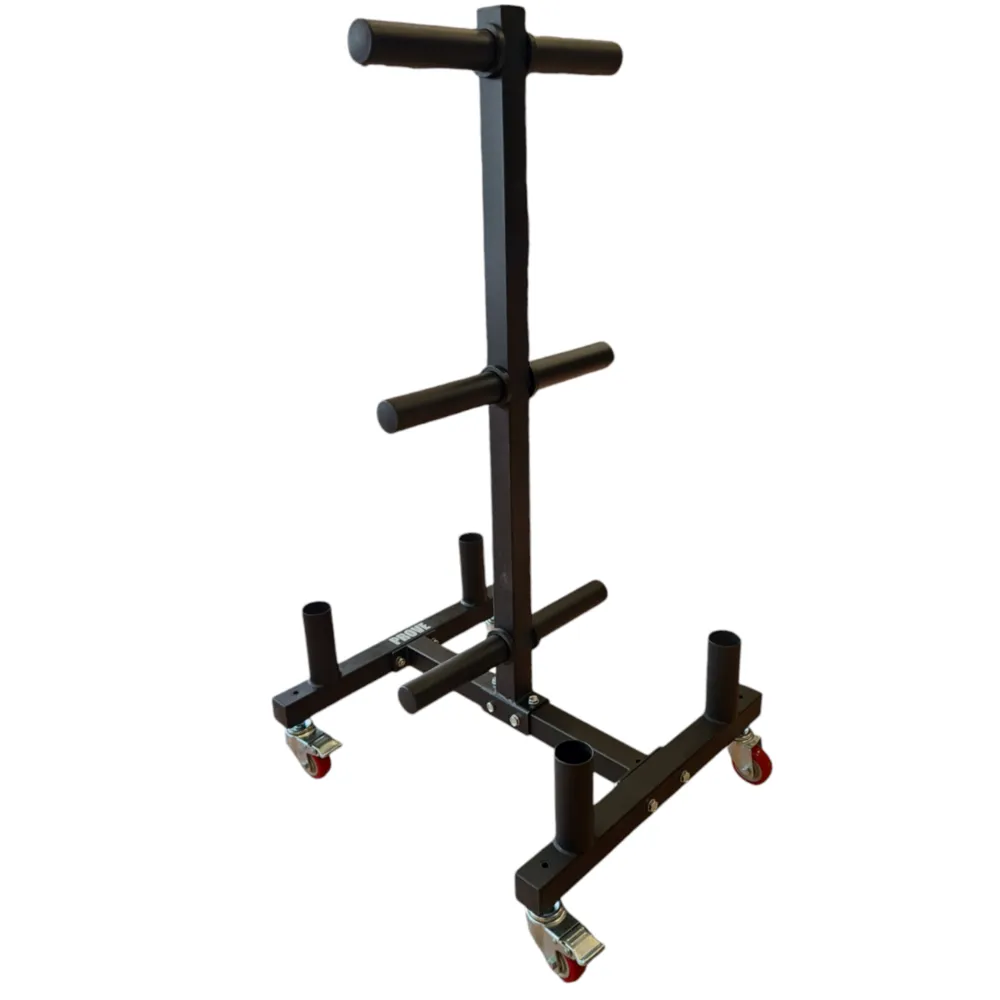 Vertikalus svorių stovas su ratukais Prove 66x61x127cm