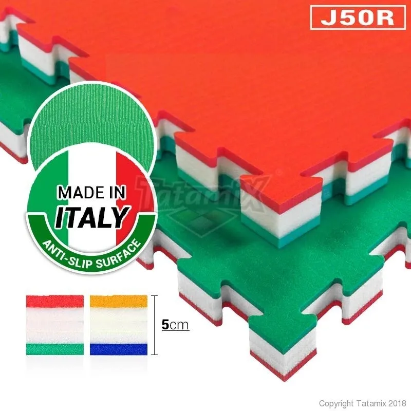 Tatamis TATAMIX J50R Kietas 100x100x5cm (Made in Italy)