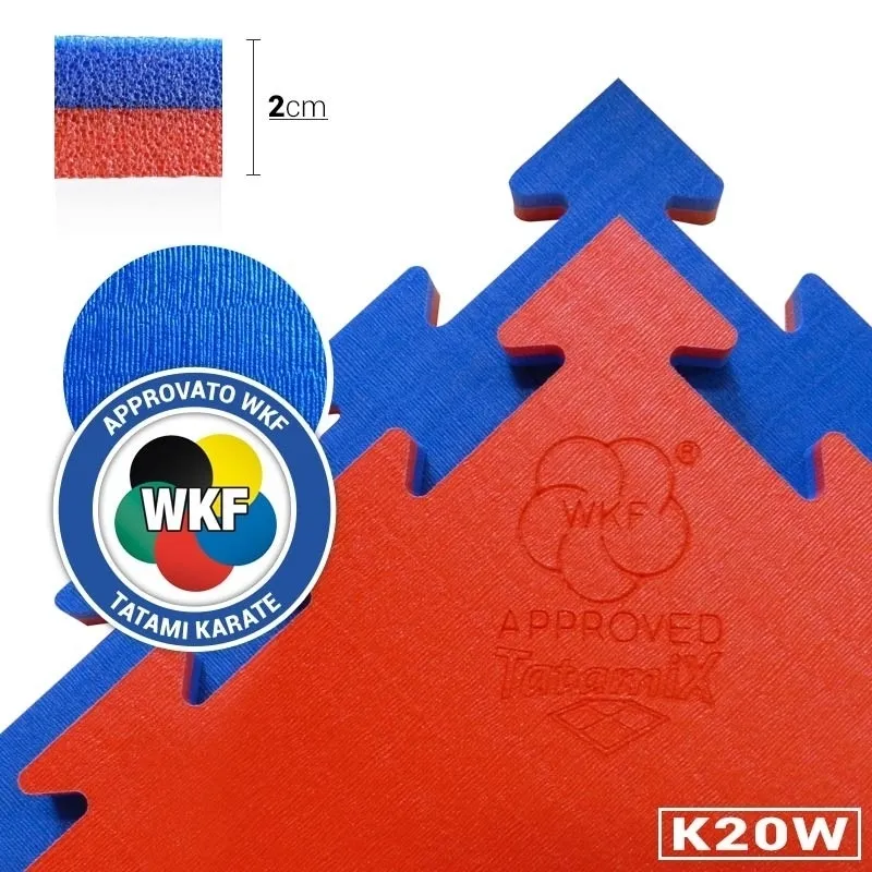 Tatamis TATAMIX K20W WKF patvirtintas 100x100x2cm (Pagal užsakymą)