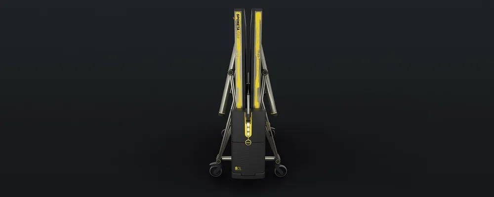 Stalo teniso stalas Sponeta DESIGN-Line RAW Edition 22mm Indoor