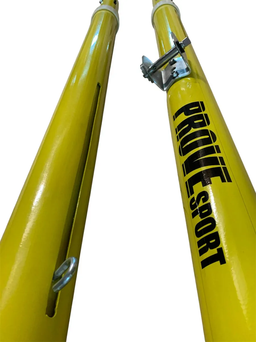 Įbetonuojami tinklinio stovai Prove (teleskopinis aukščio reguliavimas)