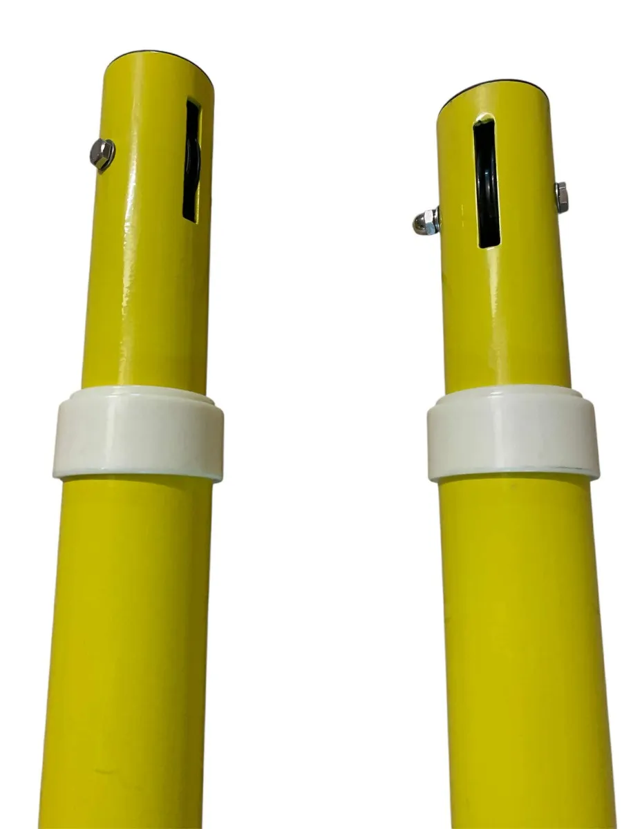 Įbetonuojami tinklinio stovai Prove (teleskopinis aukščio reguliavimas)