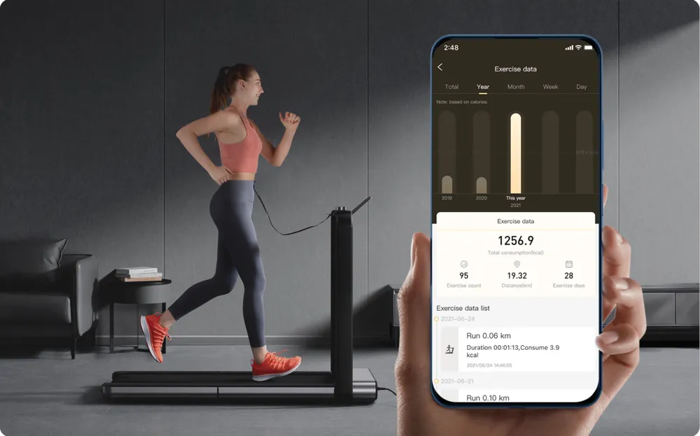 Bėgimo takelis KingSmith Walking Pad X21