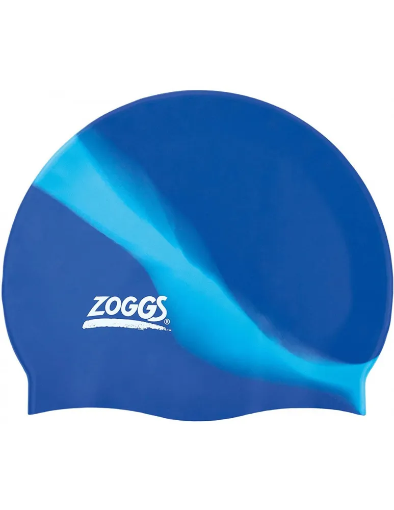 zoggs-silicone-swim-cap-adult-multi-colour-various-designs Plaukimo kepurė ZOGGS Multi COLOUR
