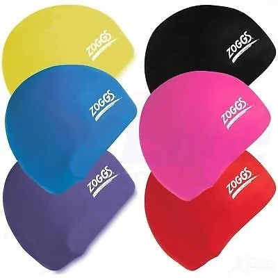 zoggs_latekso_kepurait_s Plaukimo kepurė ZOGGS Junior Latex Cap